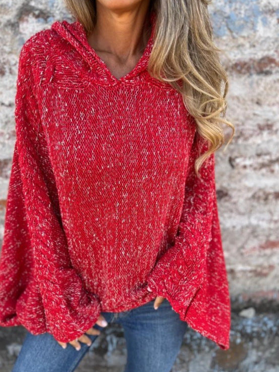 Damen Oversize Strickpullover WW