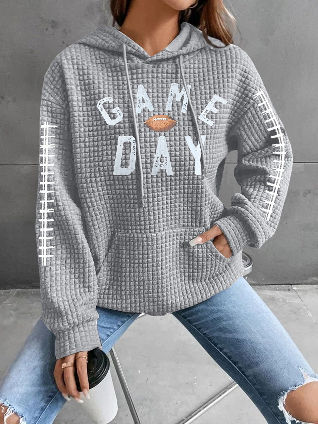 Damen Cozy Graphic Hoodie WW