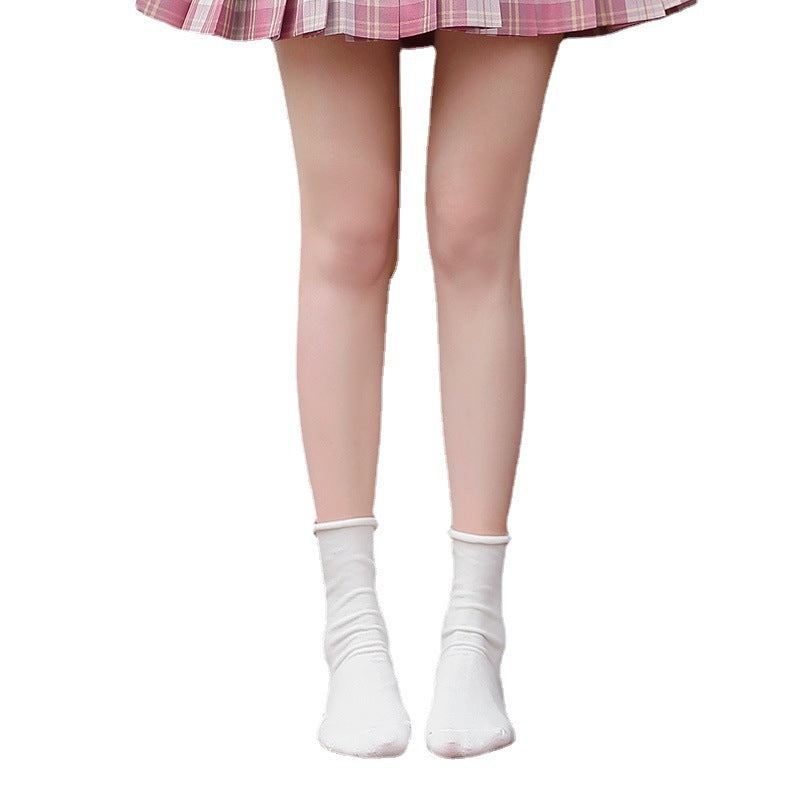Damen Komfortable Baumwollsocken im klassischen Stil WW