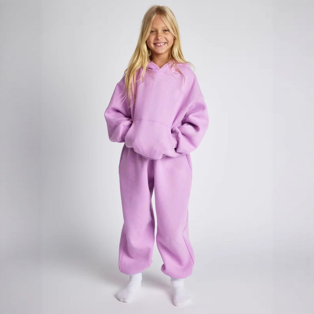 Damen lässiges Kapuzenpullover mit geräumiger Kängurutasche und kuscheligem Material WW