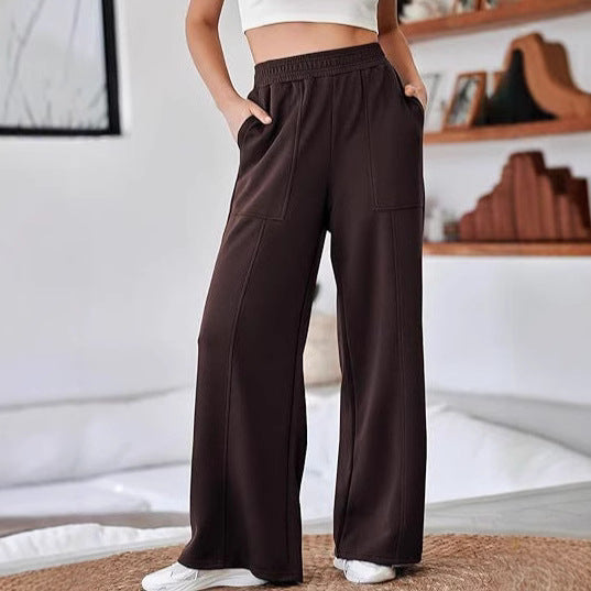Damen Relaxed Fit Weite Hosen WW