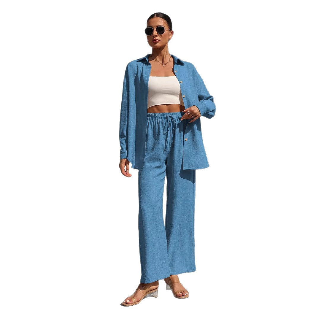 Damen Entspanntes Zweiteiliges Lounge-Set WW