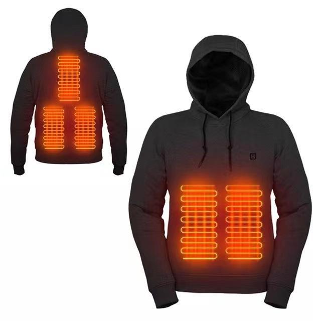 Damen beheizbare Kapuzenpullover WW