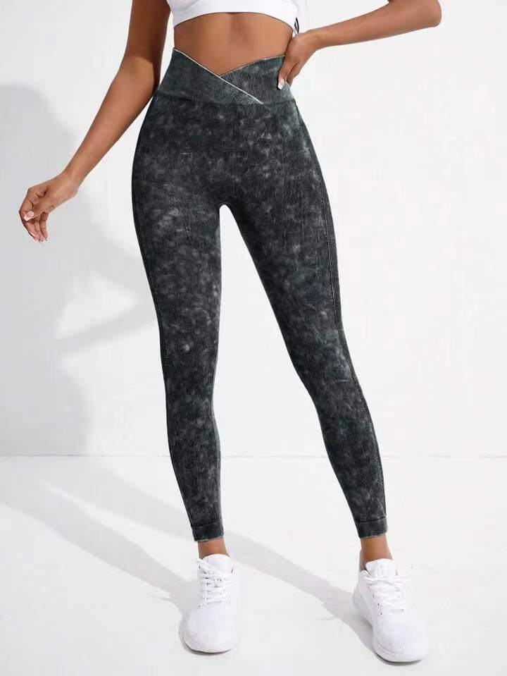Damen Hochgeschnittene Sportleggings WW