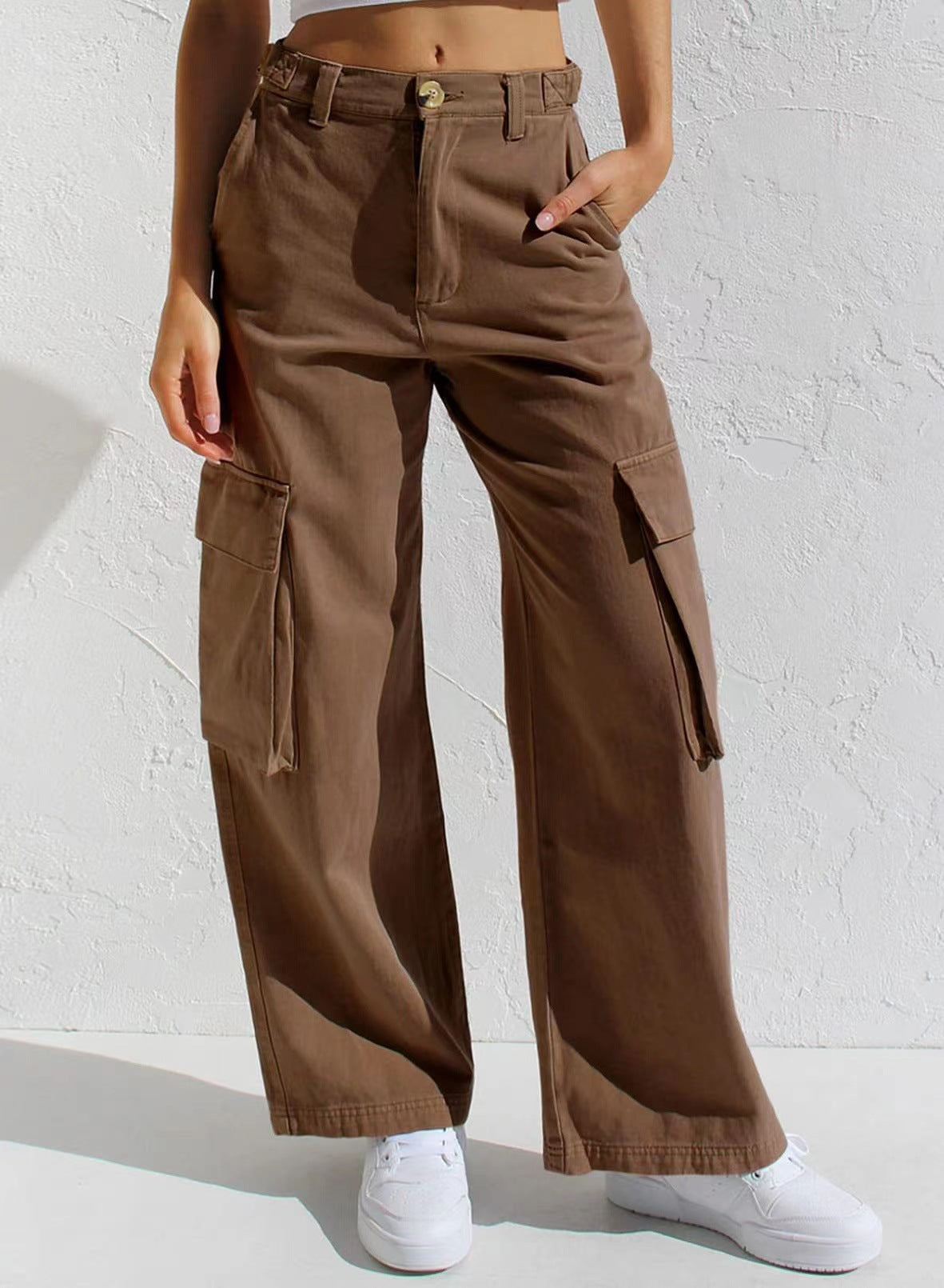 Damen Utility-Hose im Cargo-Stil WW