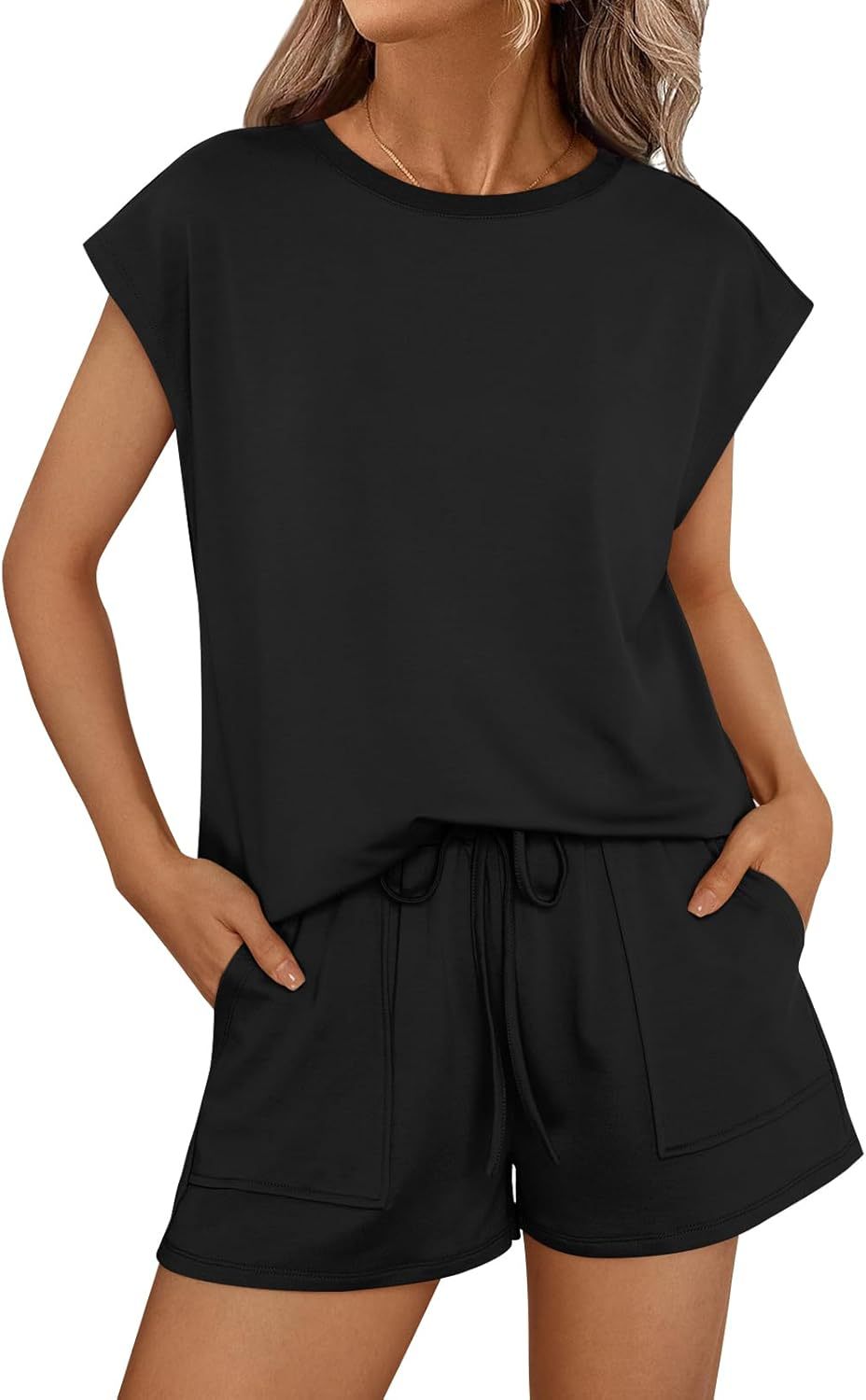 Damen Stylisches Relaxed Fit Lounge Set WW