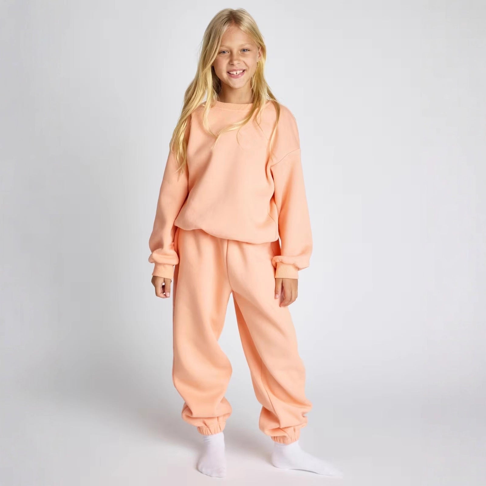 Damen lässiges Sweatshirt und bequeme Jogginghose Set WW