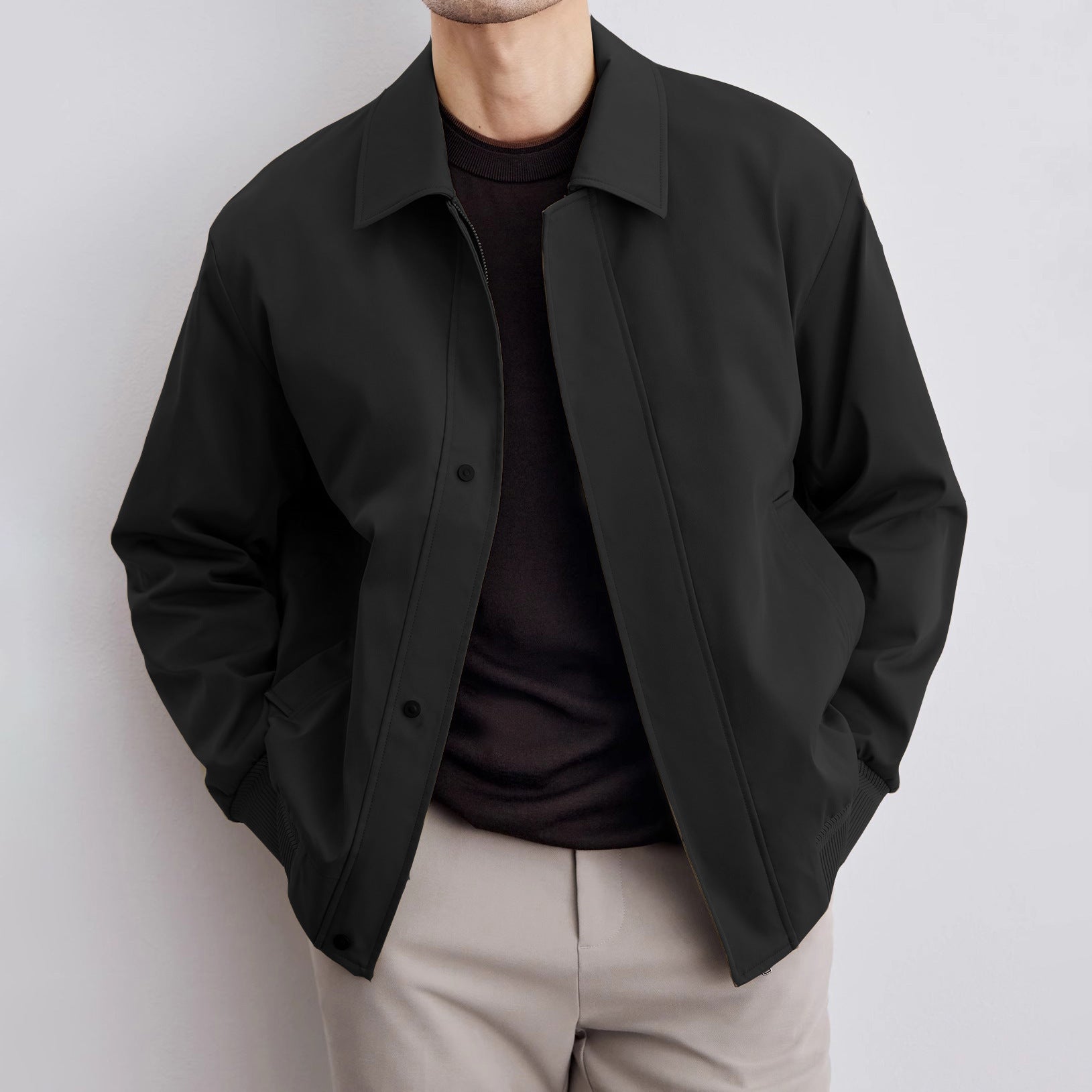 Herren vielseitige Leichtjacke mit sportlichem Schnitt WW