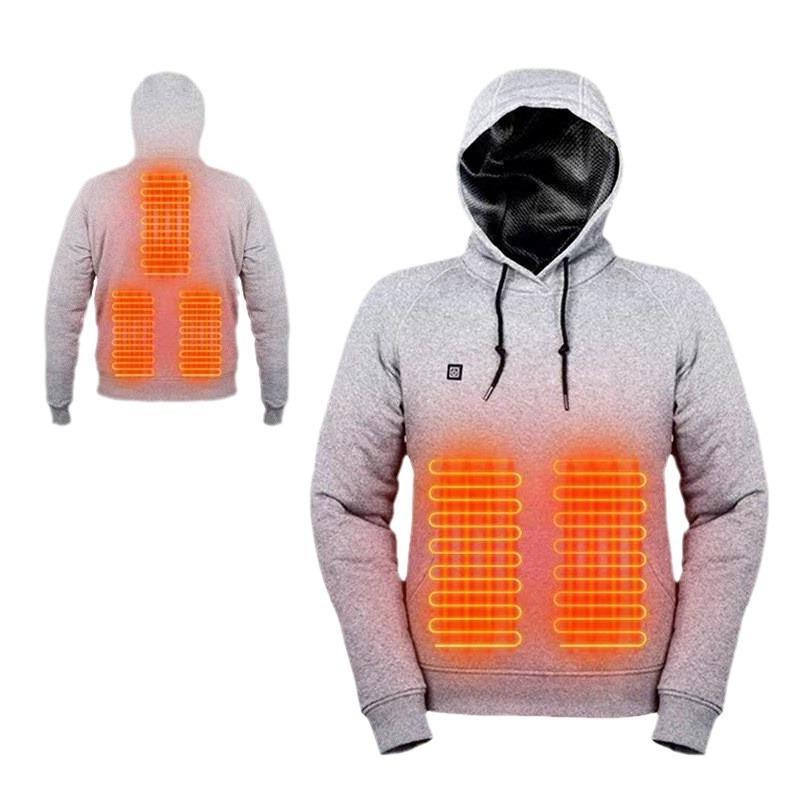 Damen beheizbare Kapuzenpullover WW
