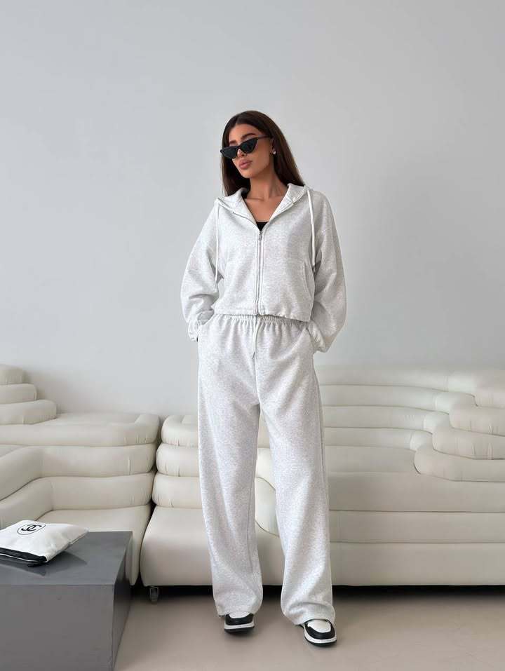 Damen lässige Kapuzenjacke mit hohem Kragen und Reißverschluss WW