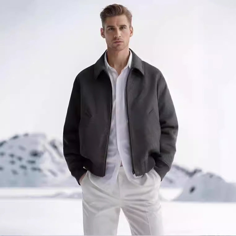 Damen modische und bequeme Jacke mit weichem Teddy-Futter WW