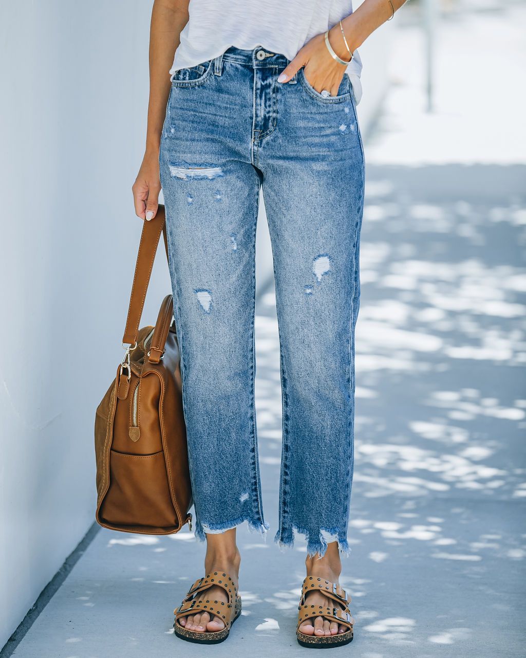 Damen Skinny High-Waist Jeans WW