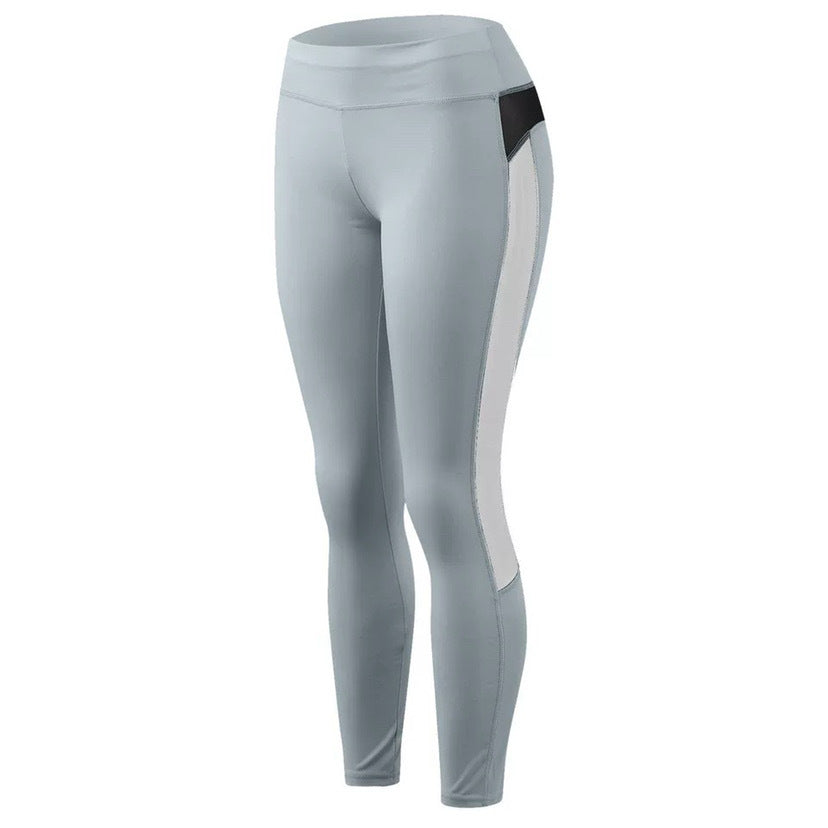 Damen Sport-Leggings mit atmungsaktivem Mesh-Einsatz WW