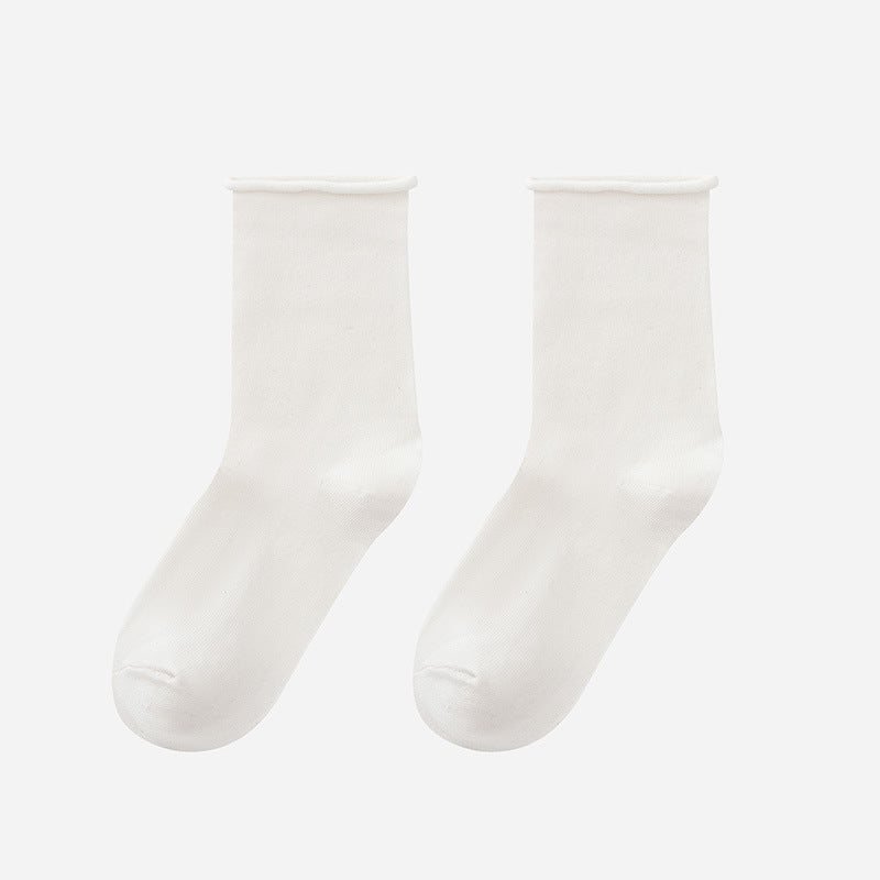 Damen Komfortable Baumwollsocken im klassischen Stil WW