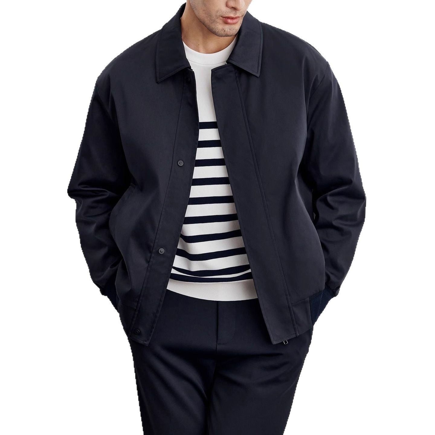 Herren vielseitige Leichtjacke mit sportlichem Schnitt WW