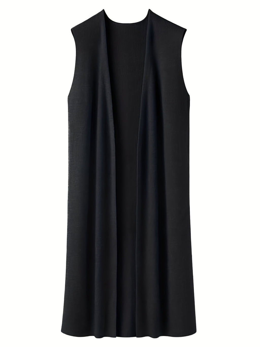 Damen elegante ärmellose Strickweste WW