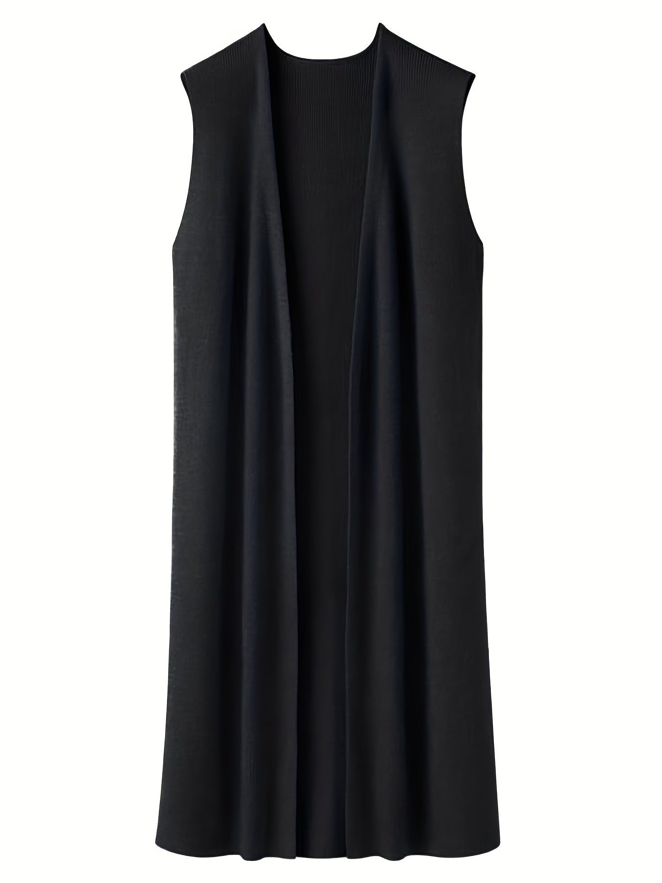 Damen elegante ärmellose Strickweste WW