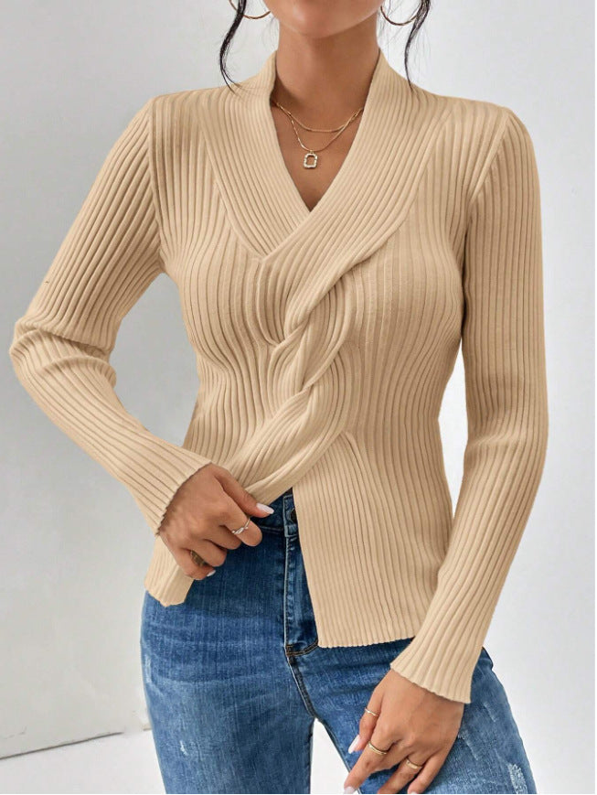 Damen eleganter Strickblazer WW