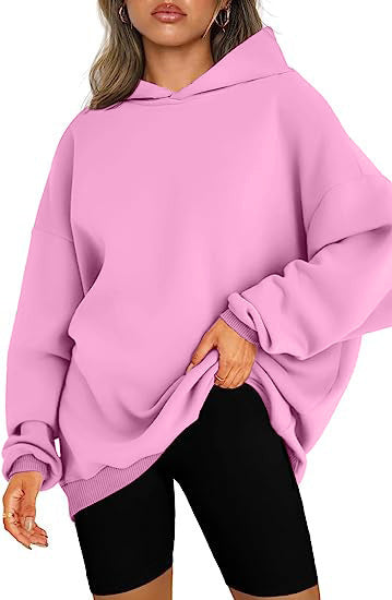 Damen Oversize Hoodie mit Kapuze WW