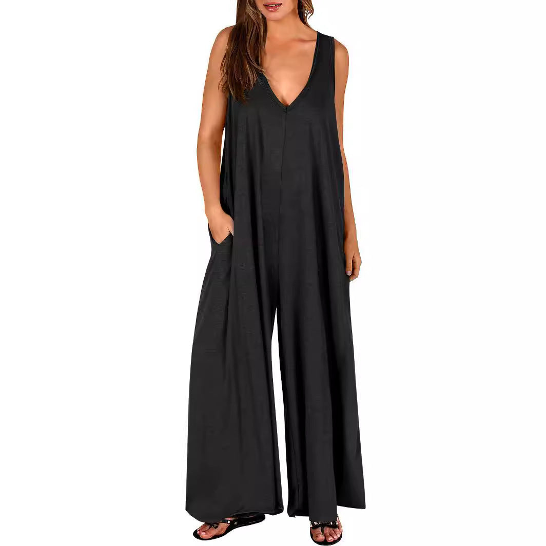 Damen Fließendes Maxi-Overall WW