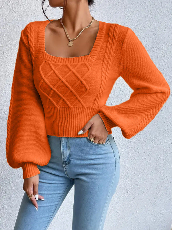 Damen Pullover mit eleganter Schnittführung und strukturiertem Design WW
