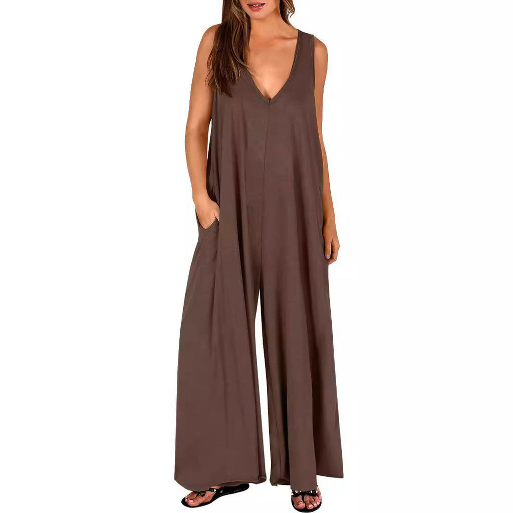 Damen Fließendes Maxi-Overall WW
