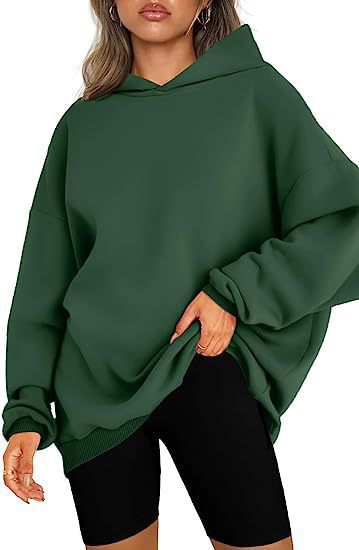 Damen Oversize Hoodie mit Kapuze WW