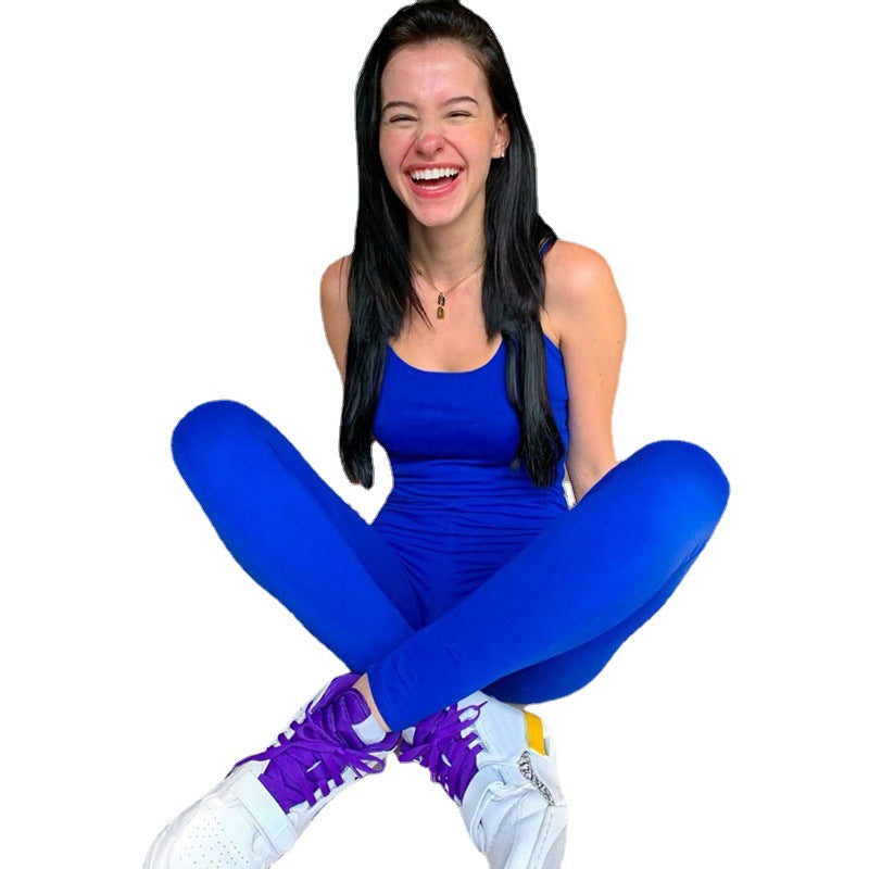 Damen Sportlicher Einteiler im funktionalen Design mit bequemem Schnitt WW