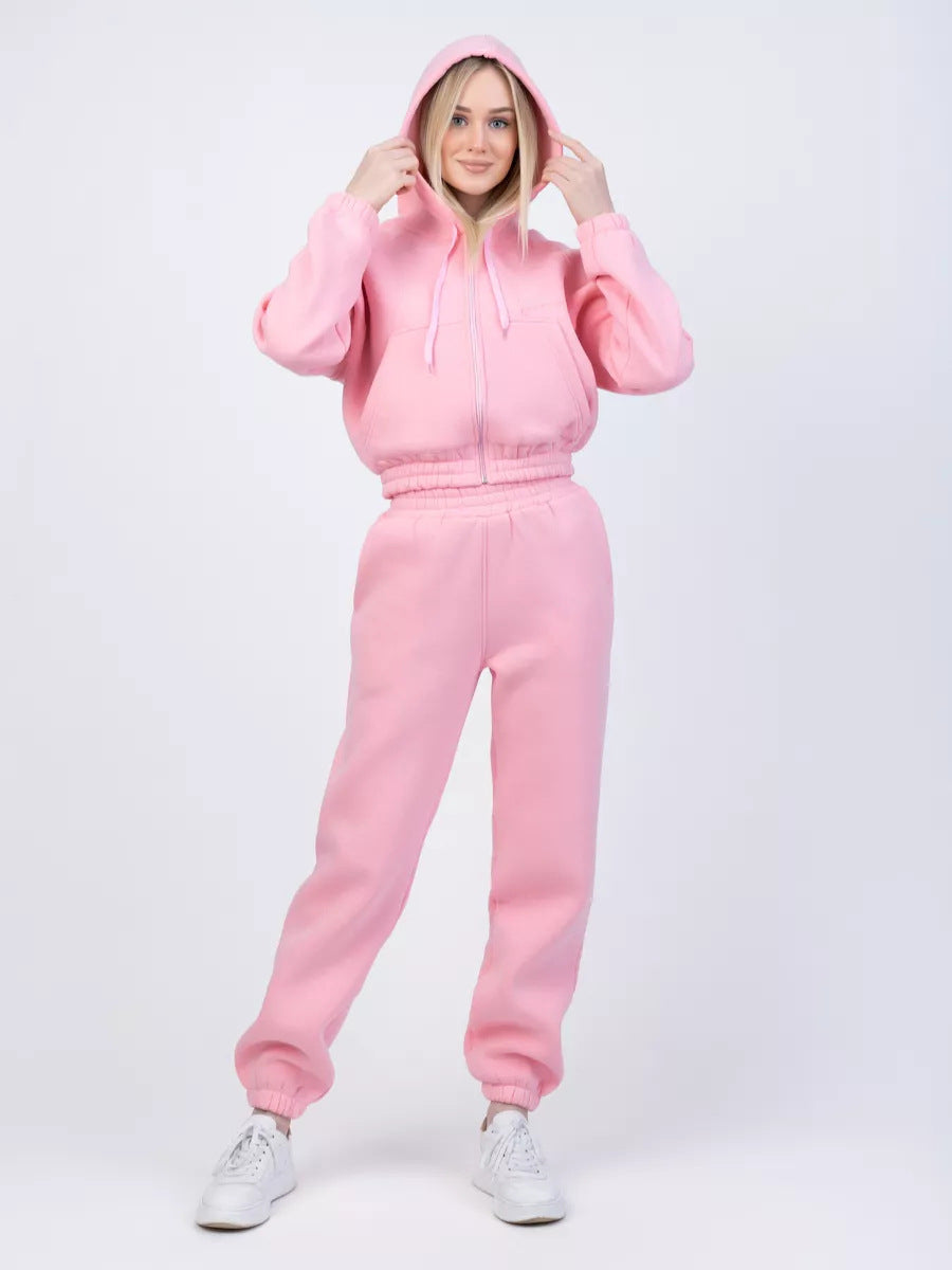 Damen lässiger Hoodie und Jogginghose-Set WW