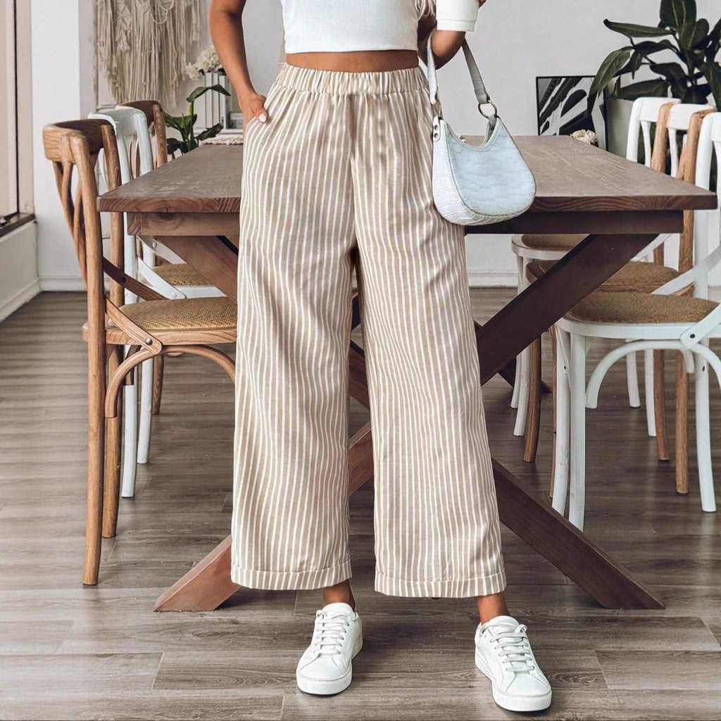 Damen weite Strickhose WW