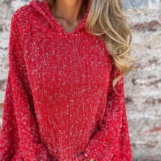 Damen Oversize Strickpullover WW