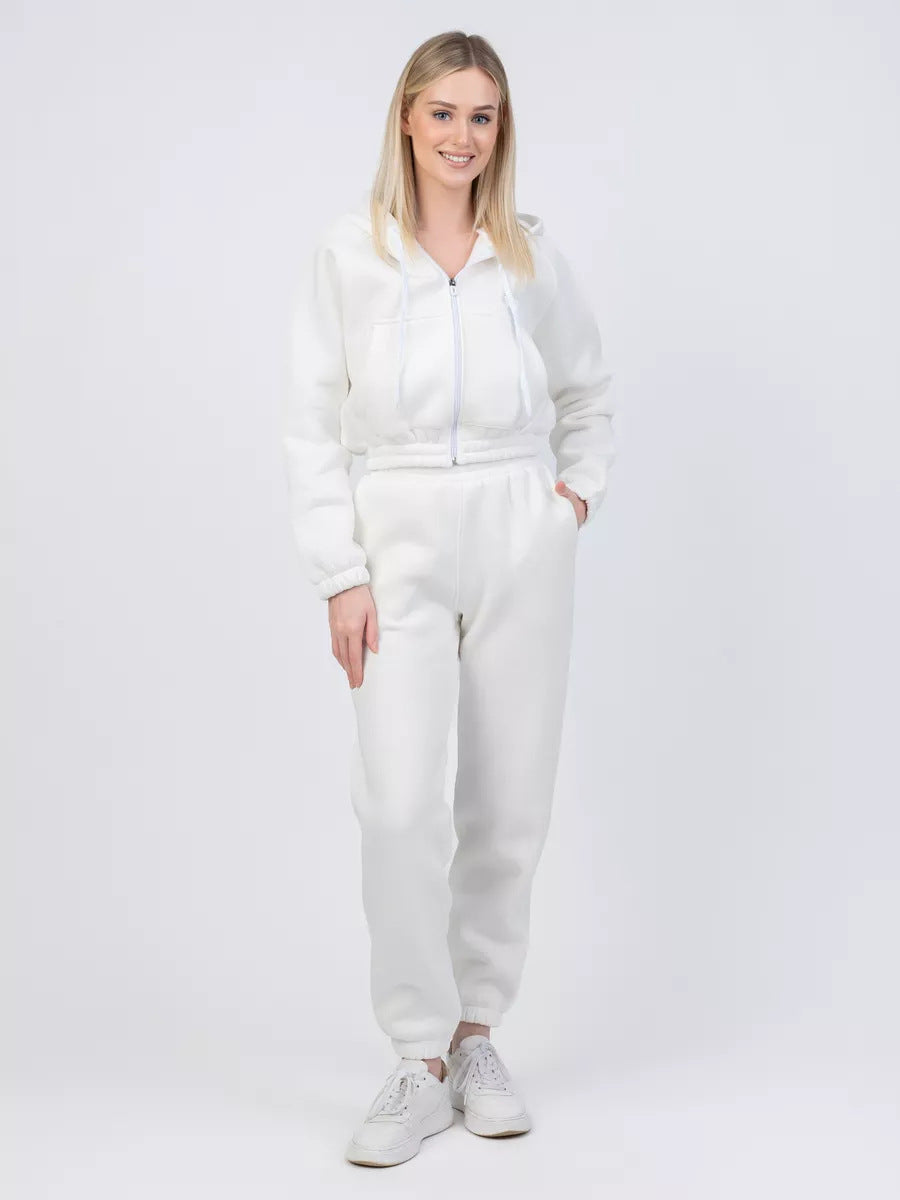 Damen lässiger Hoodie und Jogginghose-Set WW