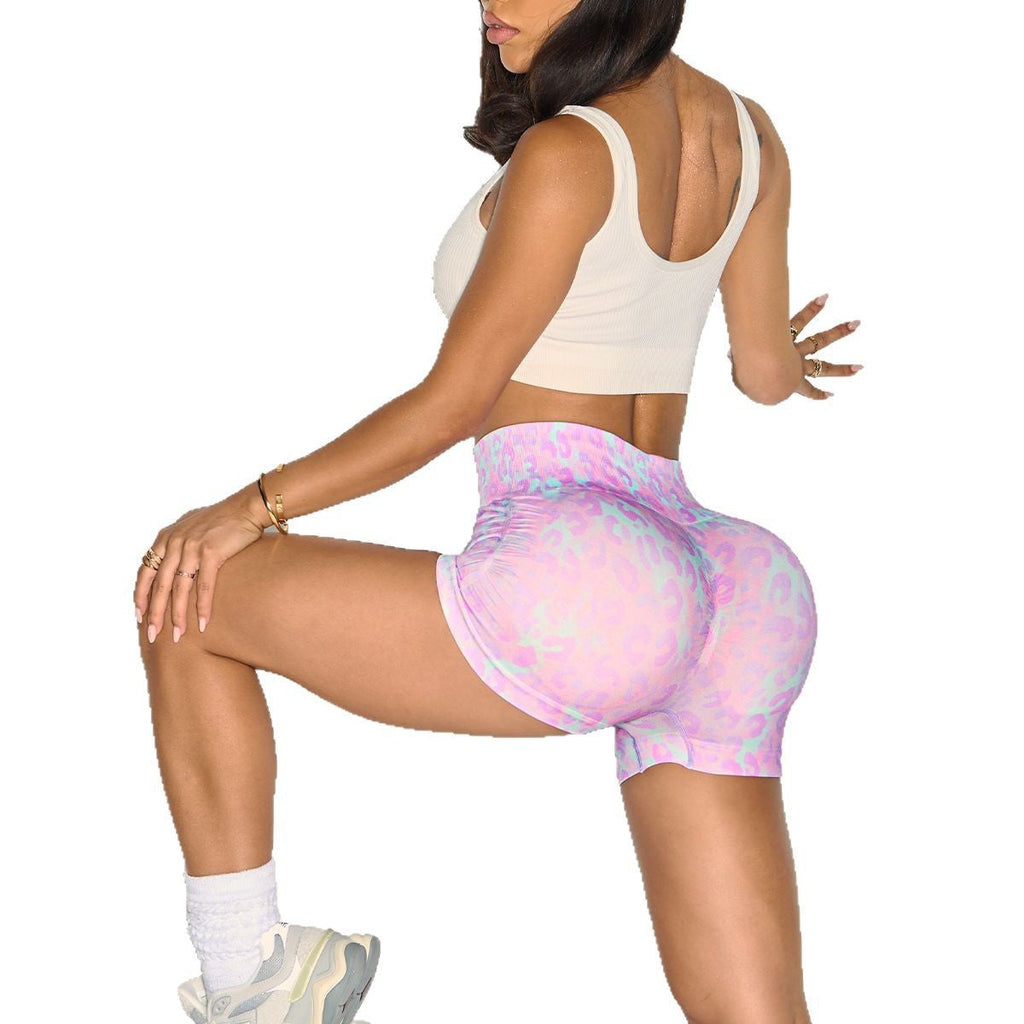 Damen Sportliche High-Waist Shorts WW
