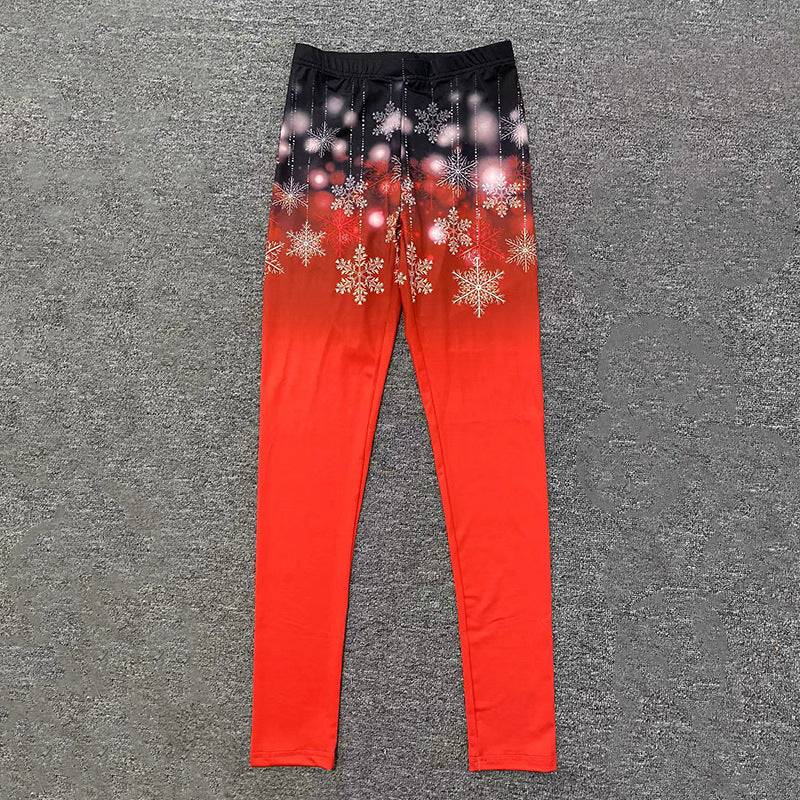 Damen Leggings im festlichen Design WW