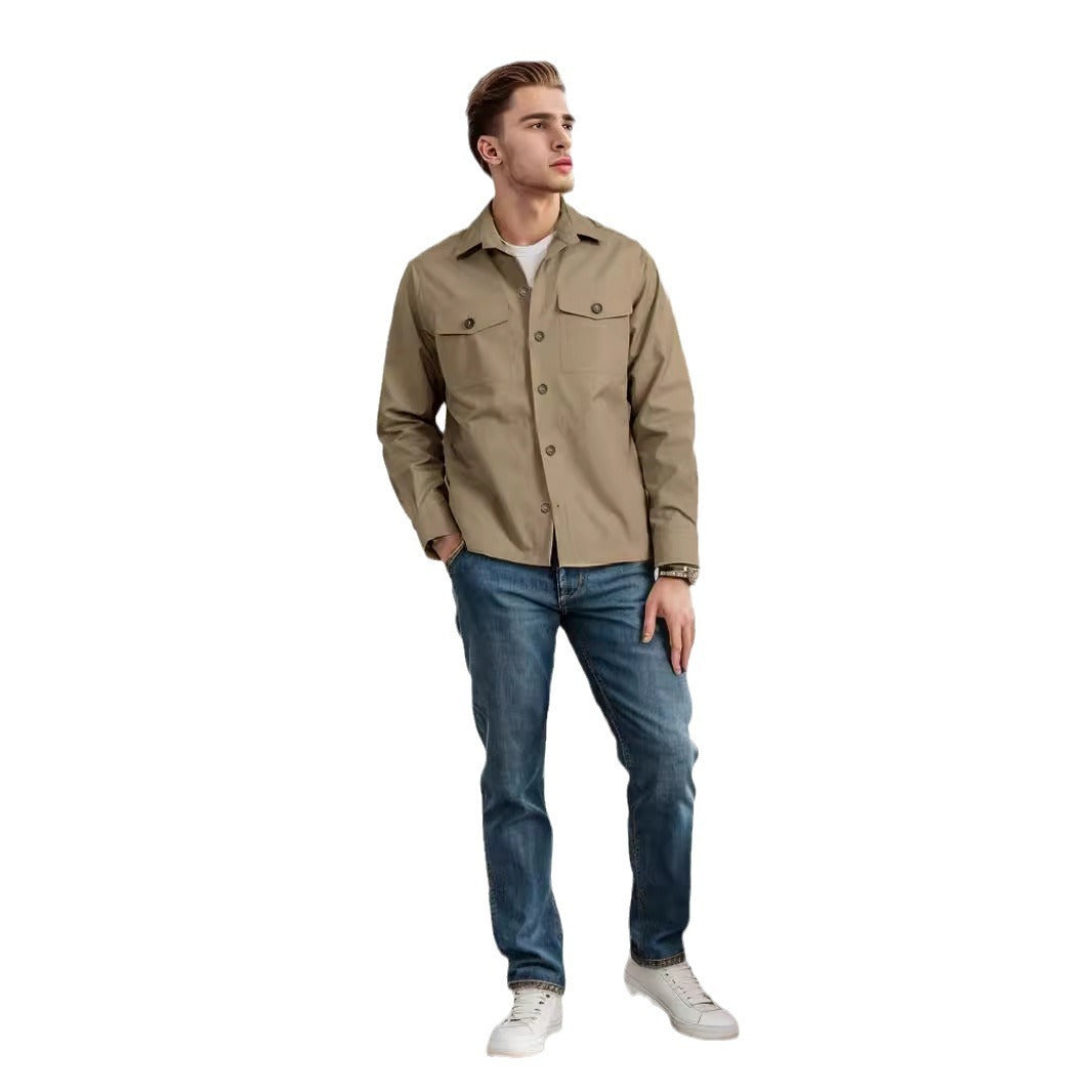 Herren lässige Überziehjacke WW