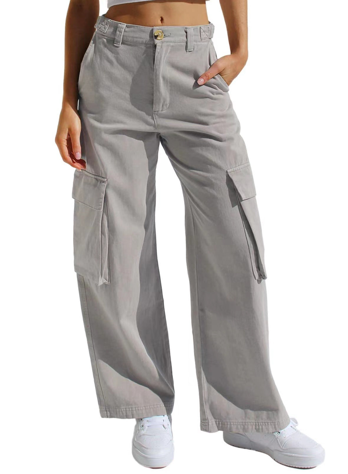 Damen Utility-Hose im Cargo-Stil WW