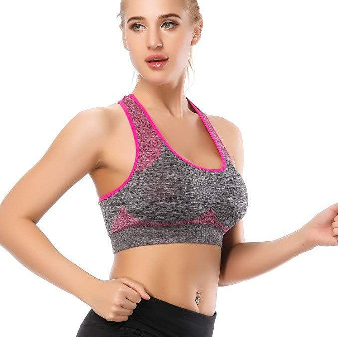 Damen Sport-BH mit atmungsaktiven materialien und verstellbaren Trägern WW