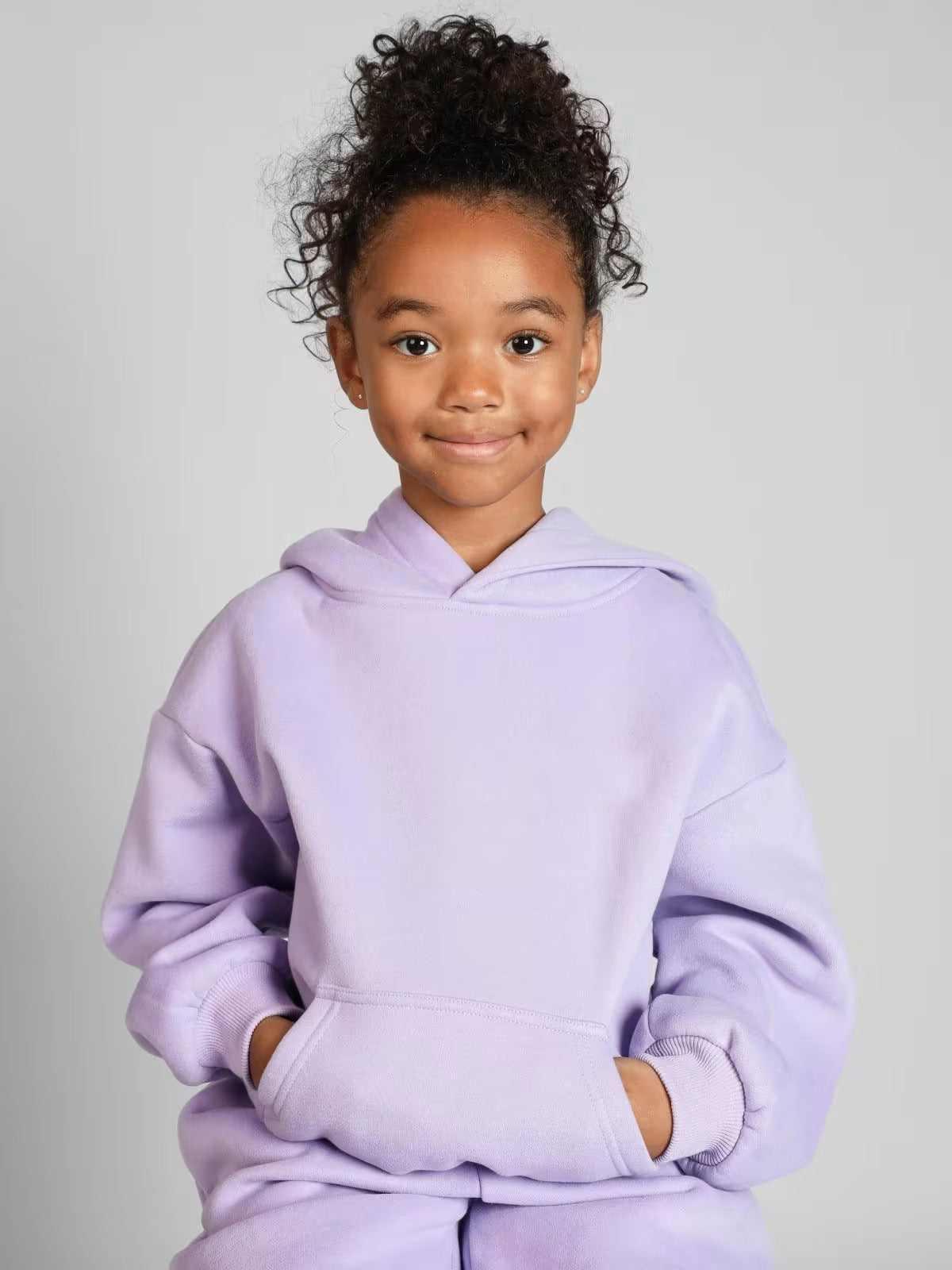 Damen lässiges Kapuzenpullover mit geräumiger Kängurutasche und kuscheligem Material WW