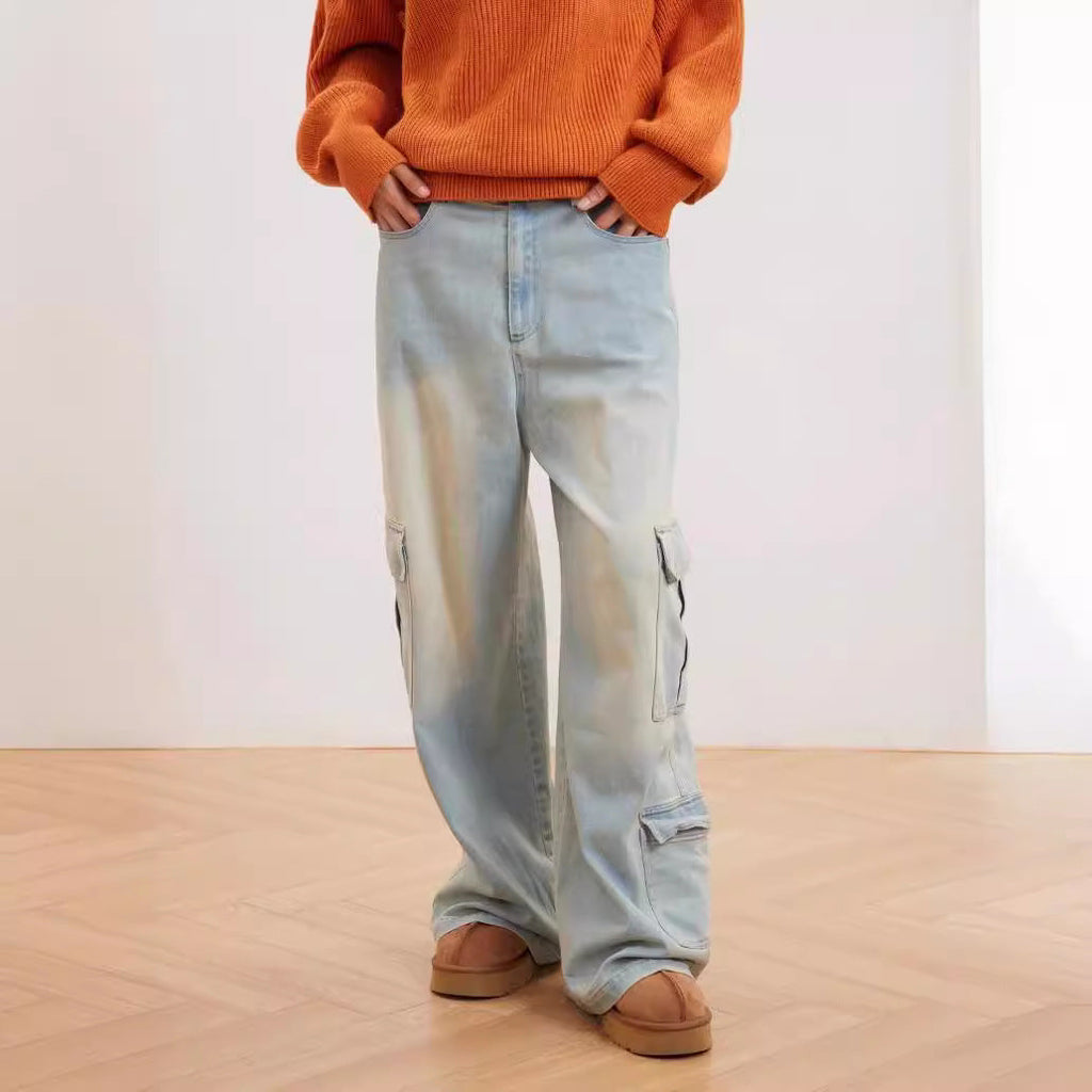 Damen gemütlicher Pullover mit hohem Kragen und Reißverschluss WW