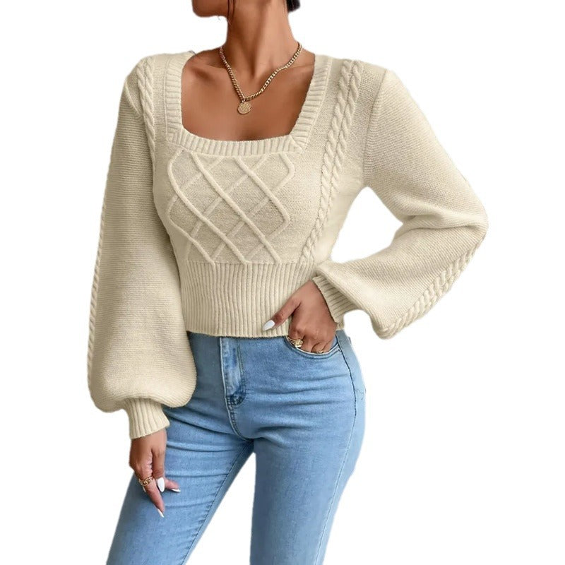 Damen Pullover mit eleganter Schnittführung und strukturiertem Design WW