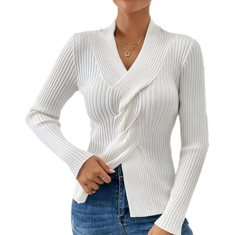 Damen eleganter Strickblazer WW