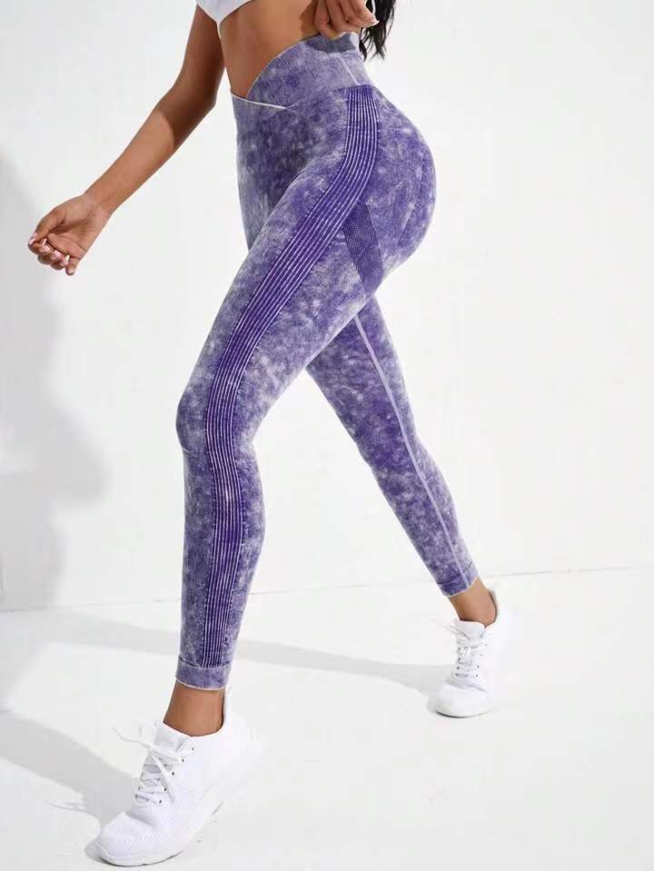 Damen Hochgeschnittene Sportleggings WW