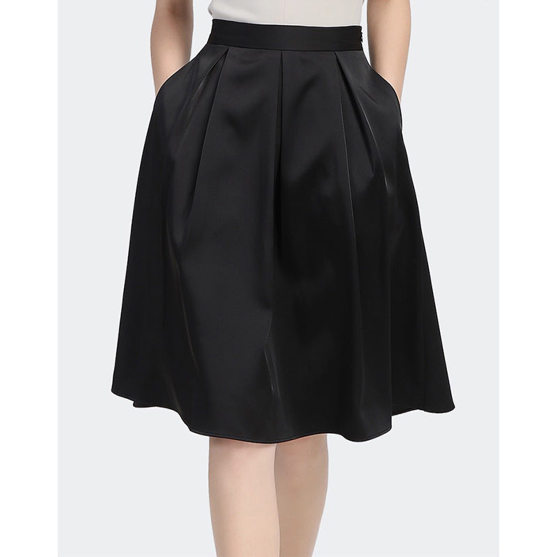 Damen A-Linie Midi Rock WW