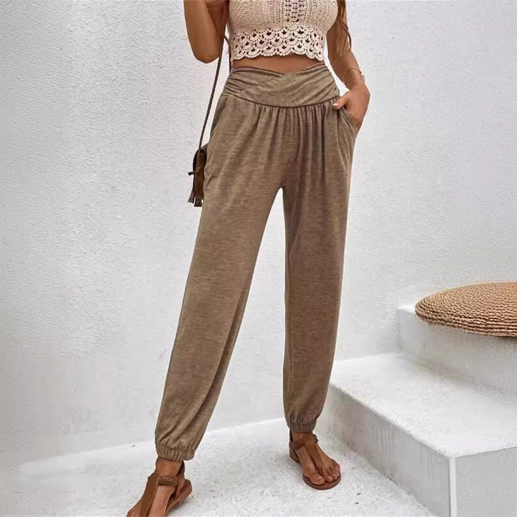 Damen Komfortable Casual-Hosen WW