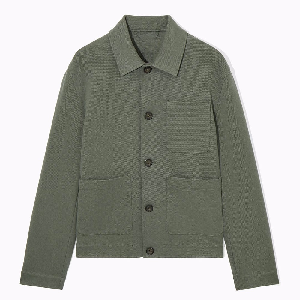 Herren leichte Utility-Jacke mit funktionalen Taschen und modernem Schnitt WW