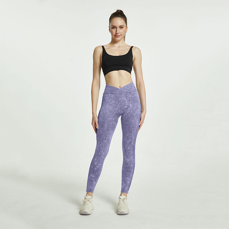 Damen Hochgeschnittene Sportleggings WW