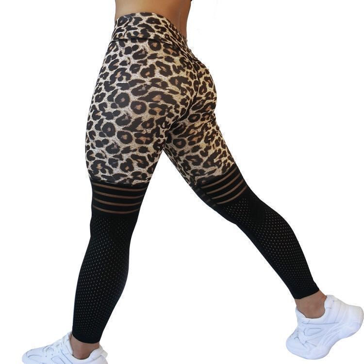 Damen Sportliche Leggings mit innovativem Panellierung-Design WW