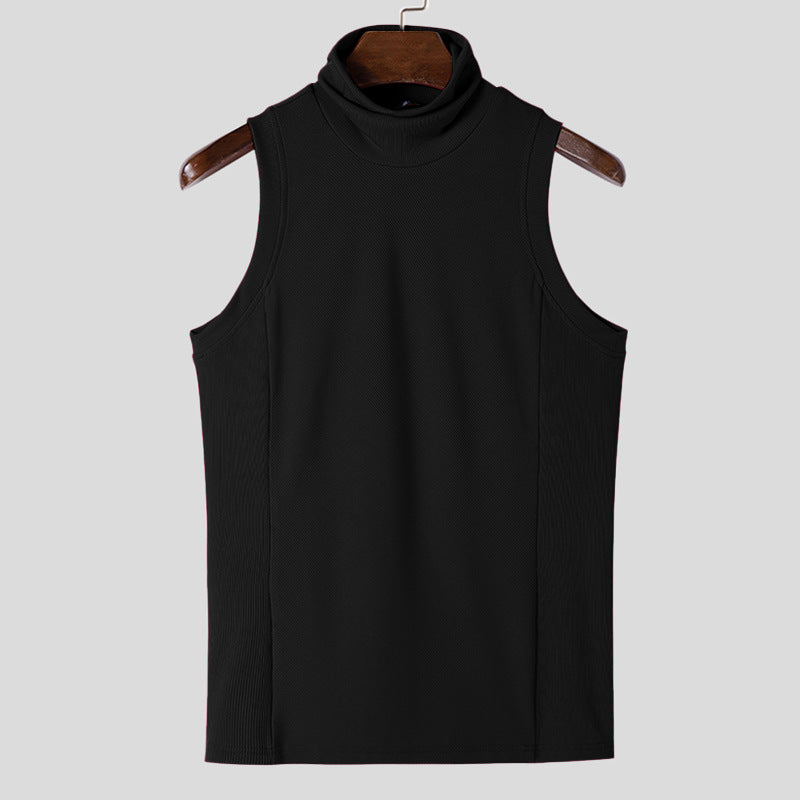 ärmelloses Sporttop mit hochziehbarem Kragen WW
