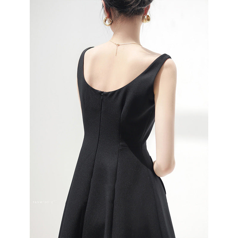 Damen A-Linien Midi Kleid mit klassischer Silhouette WW