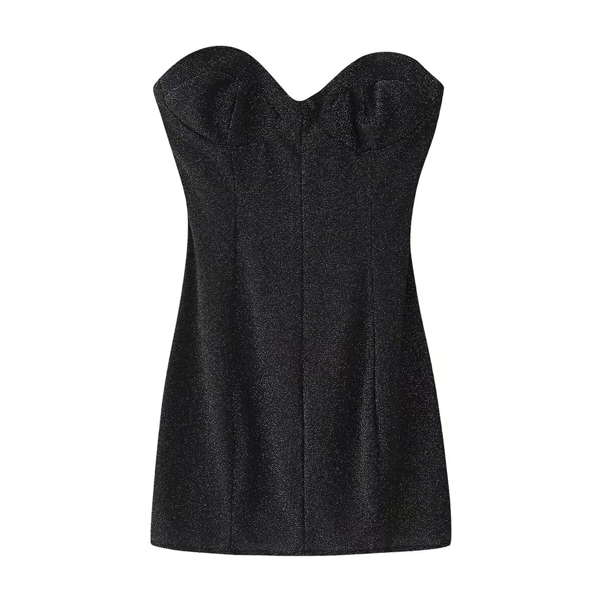 Damen Abendkleid mit schmalem Schnitt und elegantem Herz-Ausschnitt WW